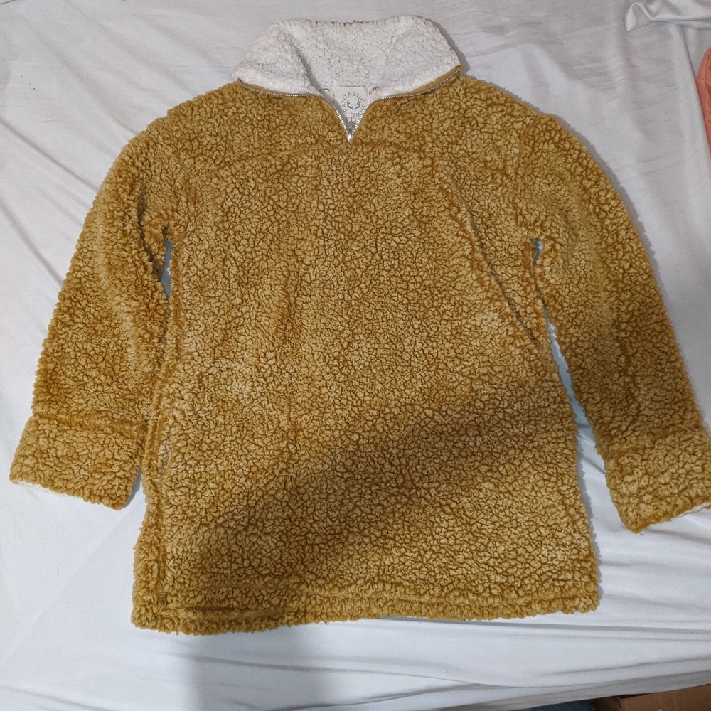 Fluffy Sherpa Pullover